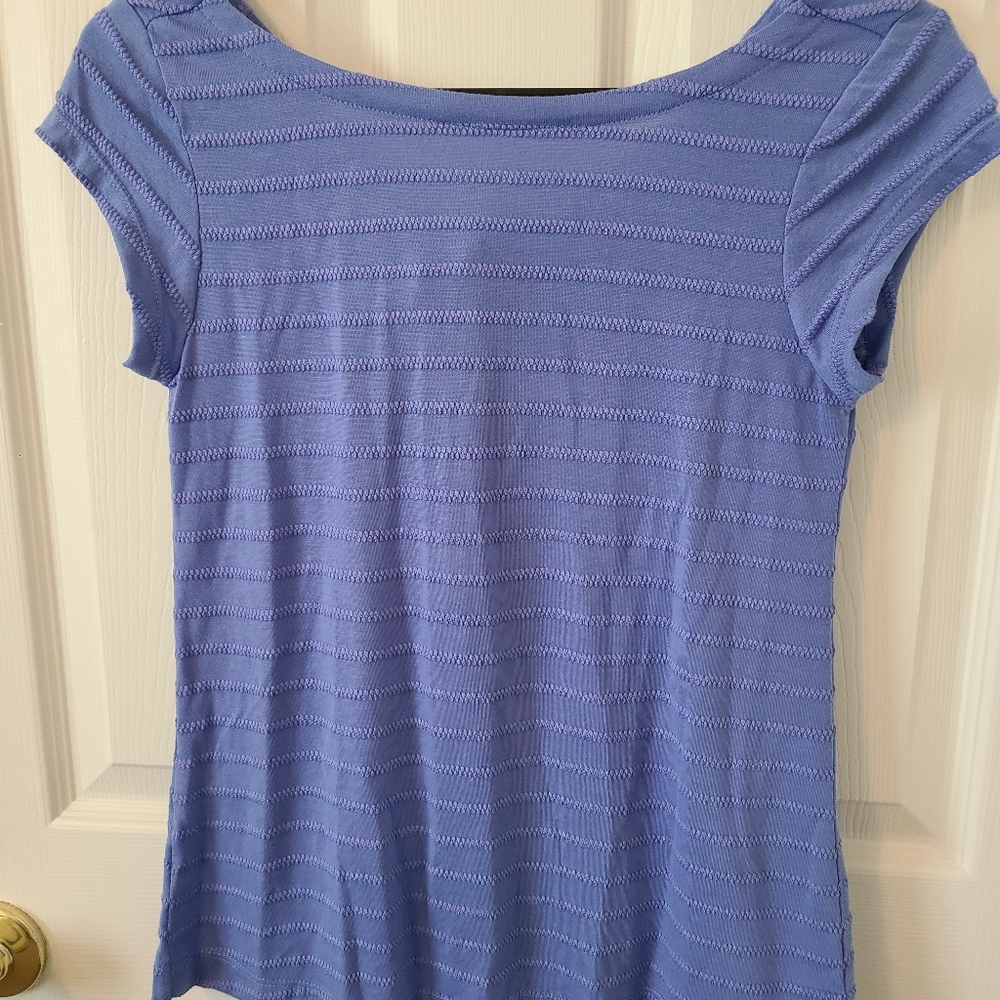 Blue Bow Shirt
